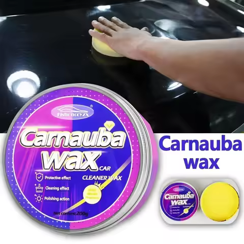 Car Wax Auto Paint Care Carnauba Paste Wax Brazilian Polishing Wax Paste High Gloss Shine Super Hydr