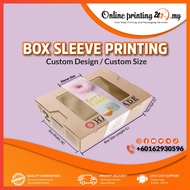 Customise box sleeve printing / packaging box printing / kotak hantaran / packaging box / MOQ -50pcs