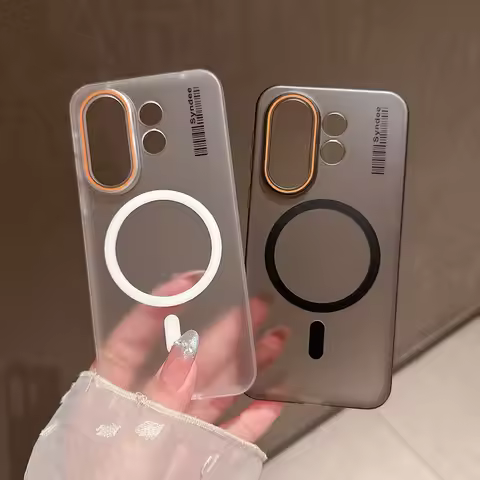For Magsafe Matte Pc Translucent Phone Case for OPPO K13 Turbo Pro Magnetic Wireless Charging Shockp