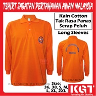 T-SHIRT UNIFORM JPAM LENGAN PANJANG (BAJU TSHIRT KOKURIKULUM JPAM LONG SLEEVE)