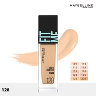 MAYBELLINE媚比琳 FIT ME反孔特霧粉底液 SPF22 128