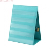 【SEMLL】Double Sided Desktop Pocket Chart 13x16.9 Inches 600D Oxford Fabric with Storage