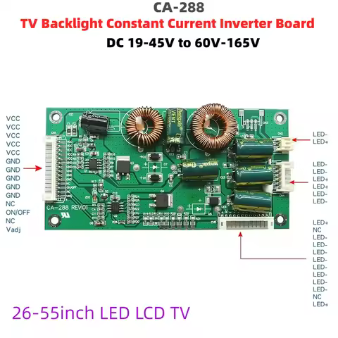 CA-288 Driver 26-55inch LED LCD TV Constant Current Inverter Board Universal Backlight Module DC 19-