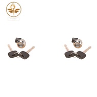 【hzswankgd2.sg】2X Fuel Door Lock Cylinder & Key for  Land Cruiser FJ60 FJ62 1980-1990 69057-90A02