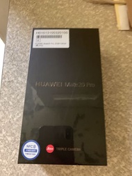 全新未拆台灣公司貨華為 HUAWEI Mate 20 Pro 128G 6.39吋 黑色 極光色