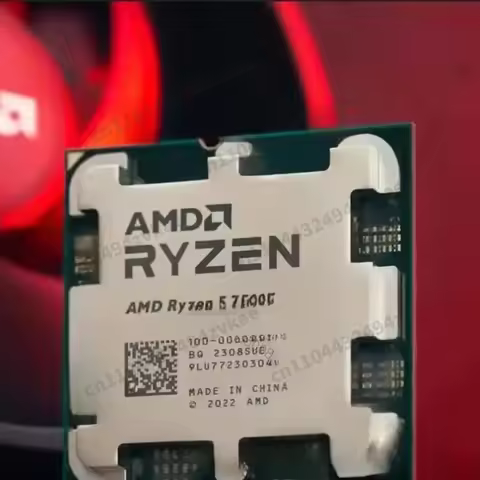 AMD 7500F 7600 7600X Computer Processor