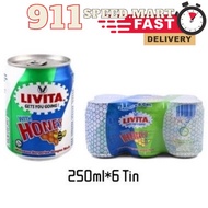 [911] Livita Honey Energy Drink 250ml x 6tin