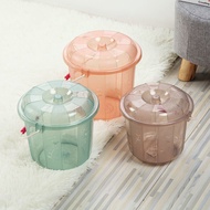 Small Household Portable Bucket with Lid/Pail With Cover