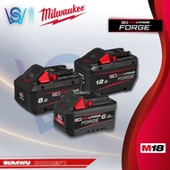 MILWAUKEE M18 FORGE 6.0/8.0/12.0 AH BATTERY (M18FB6/FB8/FB12) STARTER PACK With M18-12 Rapid Charger