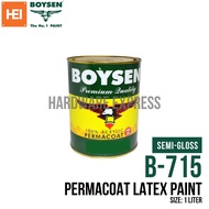 ♞,♘,♙BOYSEN Latex Paint 1L  (Flat White / Semi-Gloss White / Gloss White)