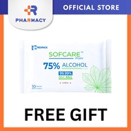 [FREE GIFT] R Pharmacy | Respack Softcare Antibacterial Wipes 10S