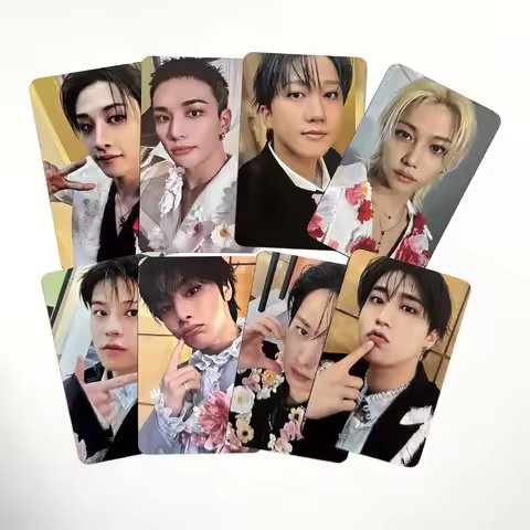 Kpop Idols Felix Hyunjin Seungmin Album HOLLOW Japanese Specialty Small Card TOWER RECORDS Tower Sto