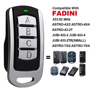 SMG-008 433MHz Gate Remote Control Compatible With FADINI ASTRO-43-2 43-4 43-2T JUBI 433-2 433-4 433