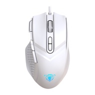 JEDEL GM800 8D RGB Gaming Mouse Wired Braided Cable  DPI 1200-7200  ปุ่มซ้าย/ขวา 300 ล้านครั้ง