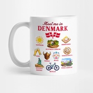 Denmark Traveling Trip Denmark Souvenir Meet Me In Denmark - Denmark Souvenir Tea Mug