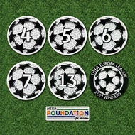 2021/22 Football patch Football badge Ball UCL patch  La Liga Serie A Ligue 1 Bundesliga