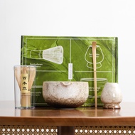 【A-Clouds】ชุดชงชาญี่ปุ่น (7ชิ้น) ชุดชามมัทฉะ ชุดชาชุดชงมัทฉะเซรามิค (ชามชาพร้อมปากเท) แปรงชงชา อุปกร