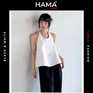 HAMA STORE H140 backless tie camisole - Personality Line