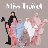 Telekung Delivery Miss Travel Satin Cool &amp; Soft by Hanna Mirae