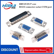 DB male/female welded wire type serial port connector DB9/15/25/37 core RS232 connector socket COM p