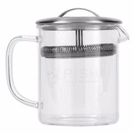 【400ml】Rishi Tea, Simple Brew，Borosilicate 優質玻璃茶壺 泡茶茶壺 花茶茶壺
