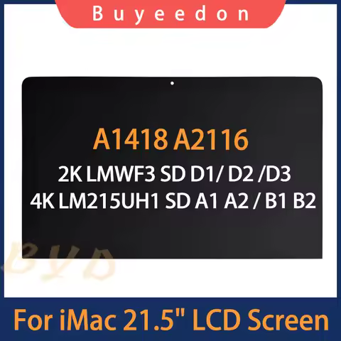 Tested For iMac 21.5" A1418 A2116 LCD Screen Display 2012 2013 2014 2015 2017 2019 Year