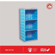 3-Tier Multipurpose Shelf / Bookshelf Toy Shelf 3-Tier Shelf