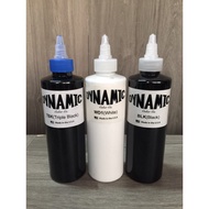 ♞,♘Original Dynamic Black White Triple Black Tattoo Ink 8oz