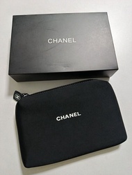 Chanel beauty bag clutch 拉鍊化妝袋 小包