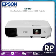 Epson EB-E10 XGA 3LCD Projector 3600 Ansi Lumen 1024 x 768 HD Resolution 12000 Hours Lamp HDMI USB