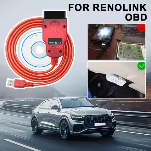 Renolink V1.99 V2.10 V2.11 For Renault Car ECU Programmer ECU Key Coding ECM Reno Link Car Diagnosti