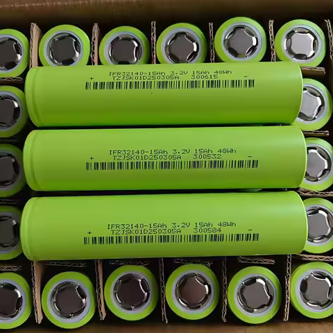 3.2V 15Ah 32140 LiFePO4 Battery 15000mAh DIY 12V 24V High-Power Electric Sightseeing Car Golf Car El