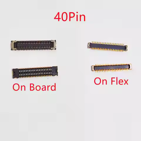 10pcs 40Pin USB Charging FPC Connector For Xiaomi Redmi 8 8A 9 Note 9S/9/9Pro/Note9 Pro 4G/Note9S Ch