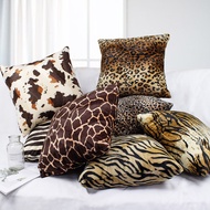 30x30 35x35 40x40 45x45 50x50 55x55 60x60 65x65 70x70cm Leopard Tiger Zebra Print Soft Plush Cushion