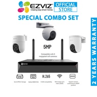 Ezviz H8C 2MP 1080P 4MP 2K+ H8C PRO H8 PRO 3MP 2K 5MP 3K Outdoor Pan Tilt Security CCTV Ezviz NVR X5
