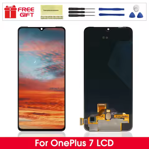 6.41" Amoled For Oneplus 7 1+7 Lcd Touch Screen for 1+7 GM1900 GM1901 GM1903 GM1905 Digitizer Assemb