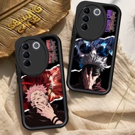 Casing hp For VIVO V27E S16E JUJUTSUKAISEN3 Phone Case Glossy Silicon Camera Protect
