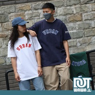 DOT Frog Shop Made In Korea URBAN TEE Japanese Style Simple Fashion White Indigo Dark Green Embroide