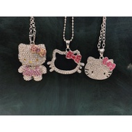Hello Kitty Fashion Necklace Woman Necklace Rhinestone Necklace