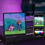 64x64 LED Pixel Display Night Light - Programmable Pixel Art, App Control, Creative Animations, Fun 