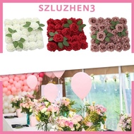 [Szluzhen3] Artificial Flowers DIY Table Centerpiece Realistic Silk Flowers with Leaves