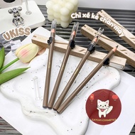 [UKISS] Ukiss Brown Eyebrow Pencil, One-Pull No-Shave, 3.8g
