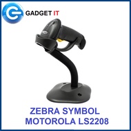 Zebra Symbol Motorola LS2208 Laser Barcode USB Scanner with Stand Zebra Symbol Motorola LS2208 Laser