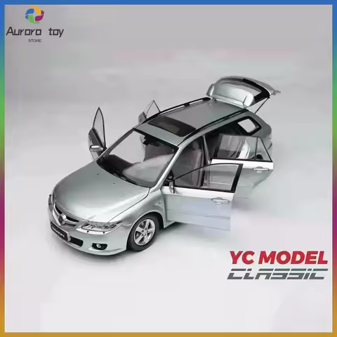 Original Yc Model 1 18 Scale Mazda 6 Wagon Simulated Alloy Car Model Classic Vehicle Exquisite Colle