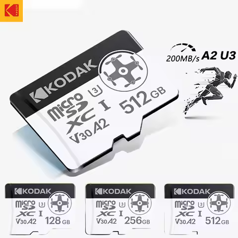 Kodak Ultra Micro SD Card Compatible with DJI Drone A2 U3 High Speed Up to 200MB/s Memory Card for D