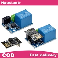 haostontr ESP8266 ESP-01S WiFi Relay Module 5V Wireless Remote Switch Board for Pet Feeder App Remot