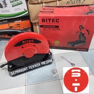 COMR 1418-BH MESIN CUT OFF SAW GRENDA POTONG DUDUK BESI 14" BITEC