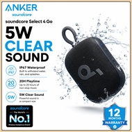Anker soundcore Select 4 Go Pembesar Suara Bluetooth Kalis Air IP67 Bateri 20 Jam