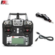 FLYSKY Fs-I6x FS I6x 10Ch 2.4Ghz AFHDS 2A Transmitter Sa X6b Ia6b A8s Ia10b Ia6 Receiver Para Sa R