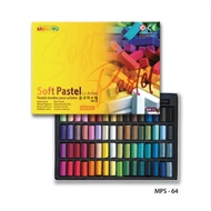 [MUNGYO] Soft Square Pastel 64 Colors Set